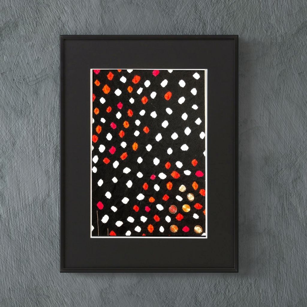 Silk talisman to protect your family Make your home a power spot 【Colorful pattern】