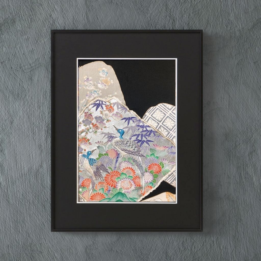 【梅と尾長鳥】UME TO ONAGATORI